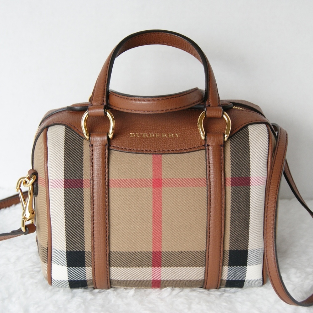 Burberry Alchester HouseCheck Derby Sm.Bowling Bag